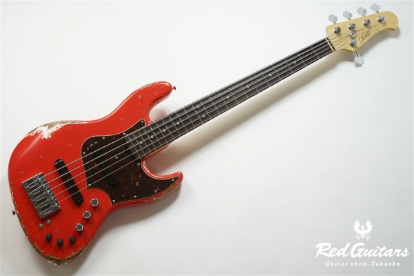 注文割引 Red Fiesta 5st XJ-1T Xotic (Lacquer) Aged/Alder/R Heavy ベース